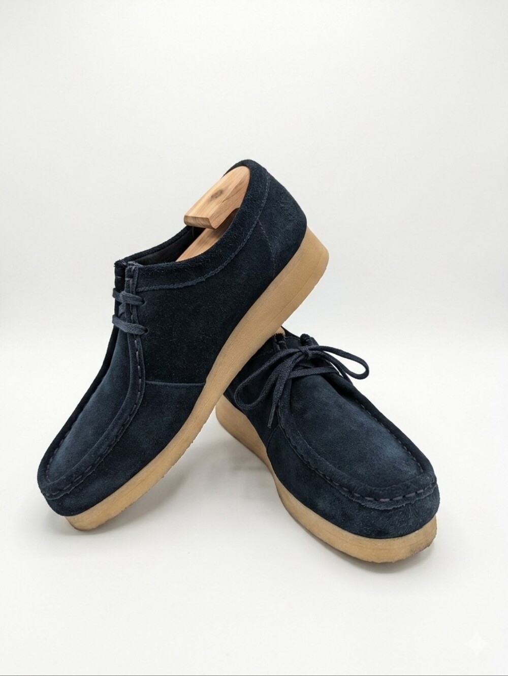 Clarks Black Padmora Suede Moccasin Loafers | Size 11
